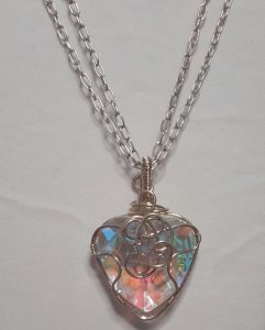 Necklace Heart Silver2